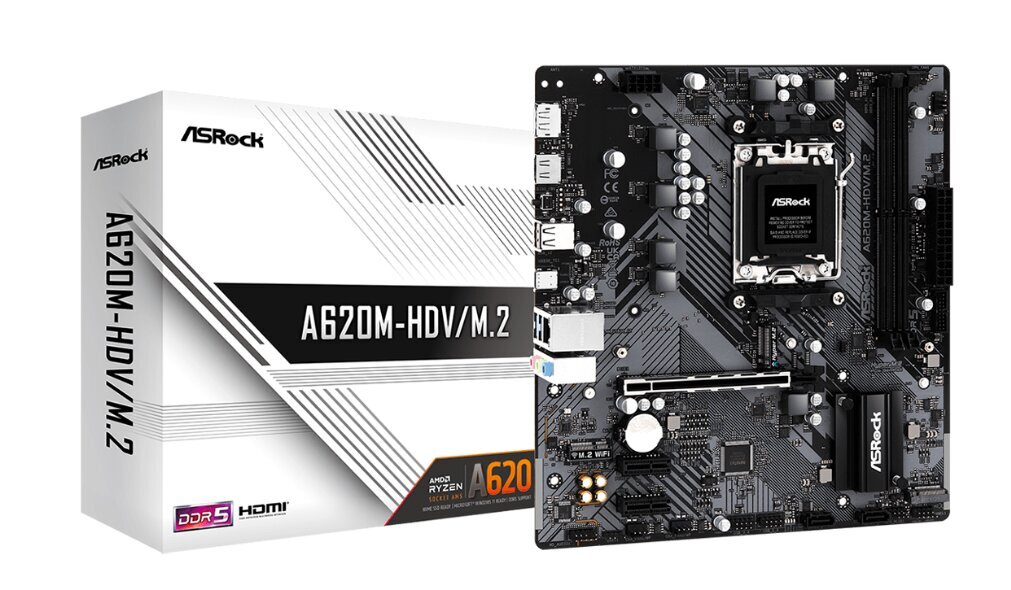 ASRock A620M-HDV/M.2 hind ja info | Emaplaadid | hansapost.ee