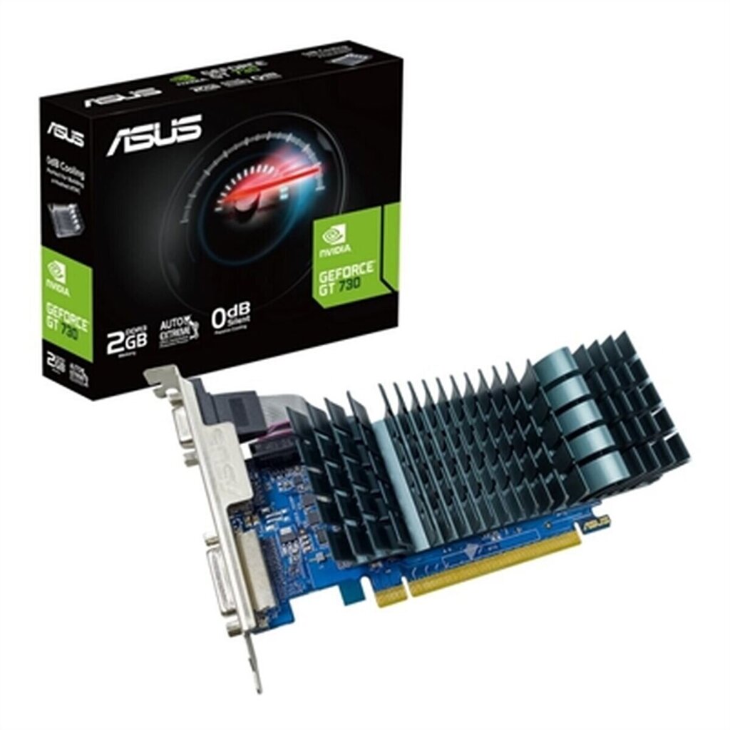 Graafikakaart Asus GT730-SL-2GD3-BRK-EVO 2 GB GDDR3 hind ja info | Videokaardid | hansapost.ee