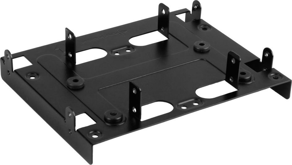 Sharkoon Adapter 5.25" to 4x 2.5" Black (4044951013319) цена и информация | Arvutikomponentide tarvikud | hansapost.ee