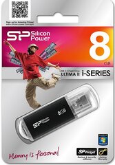 Карта памяти Silicon Power Ultima-II 8 ГБ USB 2.0, B цена и информация | USB накопители | hansapost.ee