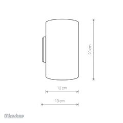 Seinavalgusti Nowodvorski Lighting Tube BL hind ja info | Seinavalgustid | hansapost.ee