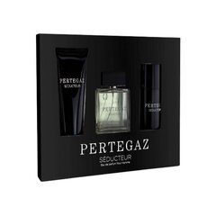 Komplekt Seducteur Pertegaz meestele: dušigeel, 230 ml + parfüümvesi, 150 ml + deodorant, 150 ml hind ja info | Parfüümid meestele | hansapost.ee