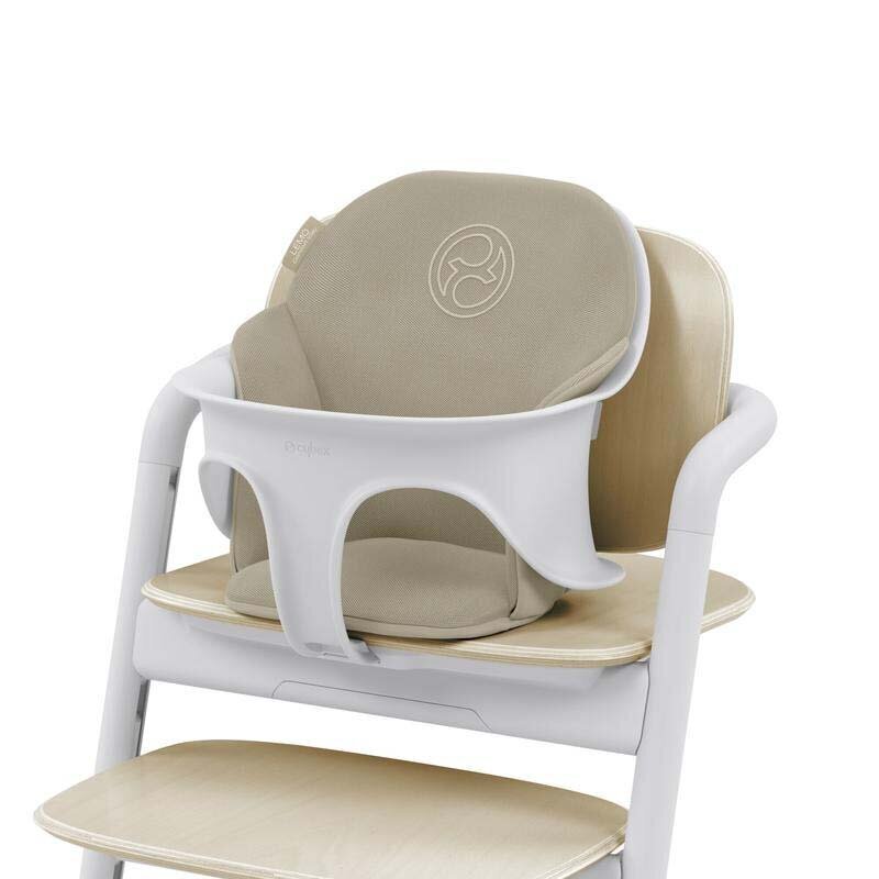 Cybex söögitooli kate Lemo Comfort Inlay, sand white цена и информация | Laste söögitoolid | hansapost.ee