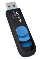Накопитель ADATA UV128 32 ГБ, USB 3.0, Black цена и информация | USB накопители данных | hansapost.ee