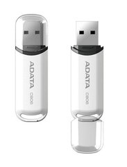 Mälupulk A-data C906 16GB, USB 2.0, valge hind ja info | Mälupulgad | hansapost.ee
