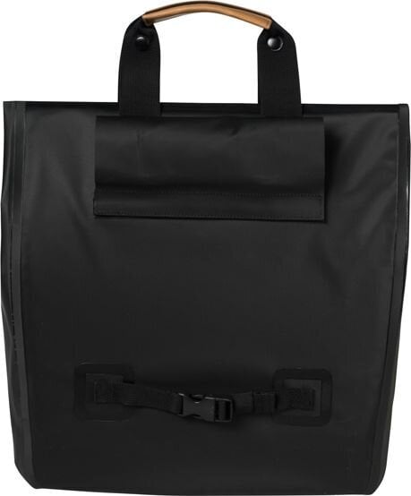 Jalgrattakott BASIL Shopper Urban Dry lisa Hook On System, must цена и информация | Muud jalgratta tarvikud | hansapost.ee