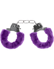 Плюшевые наручники Ouch!, фиолетовые цена и информация | БДСМ и фетиш | hansapost.ee