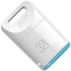Silicon Power mälupulk 32GB Touch T06, valge hind ja info | Mälupulgad | hansapost.ee