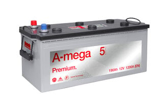 Аккумулятор A-MEGA Premium 190Ah 1200A цена и информация | Аккумуляторы | hansapost.ee
