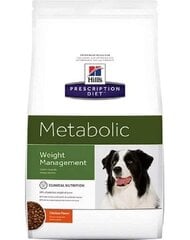 Kuivtoit koertele Hill's Prescription Diet Canine Metabolic, 12 kg hind ja info | Koerte kuivtoit ja krõbinad | hansapost.ee