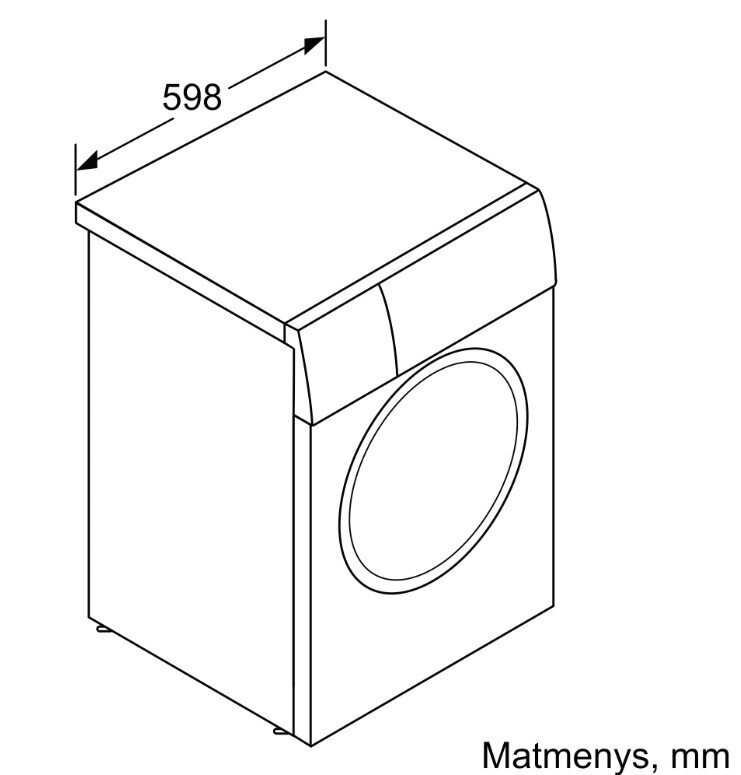 Bosch WAU28PS0SN цена и информация | Pesumasinad | hansapost.ee