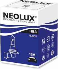 Лампочка Neolux HB3, 60W цена и информация | Автомобильные лампочки | hansapost.ee
