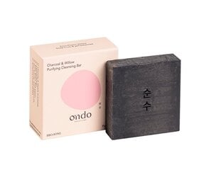 Tahke näo- ja kehapuhastaja-koorija Ondo Beauty 36.5 Charcoal & Willow Purifying Cleansing Bar, 70g цена и информация | Аппараты для ухода за лицом | hansapost.ee