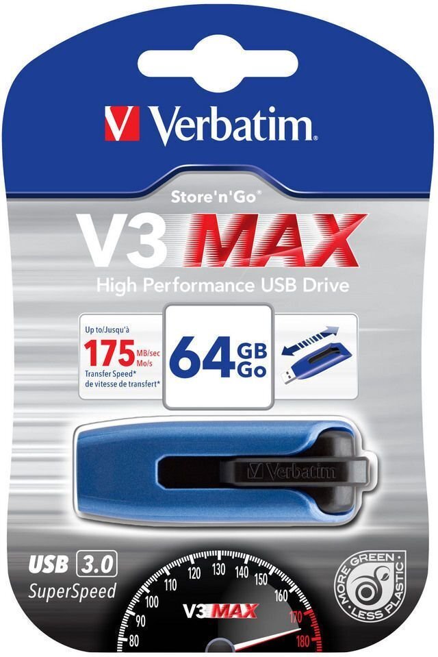 Verbatim 64 GB USB mälupulk цена и информация | Mälupulgad | hansapost.ee