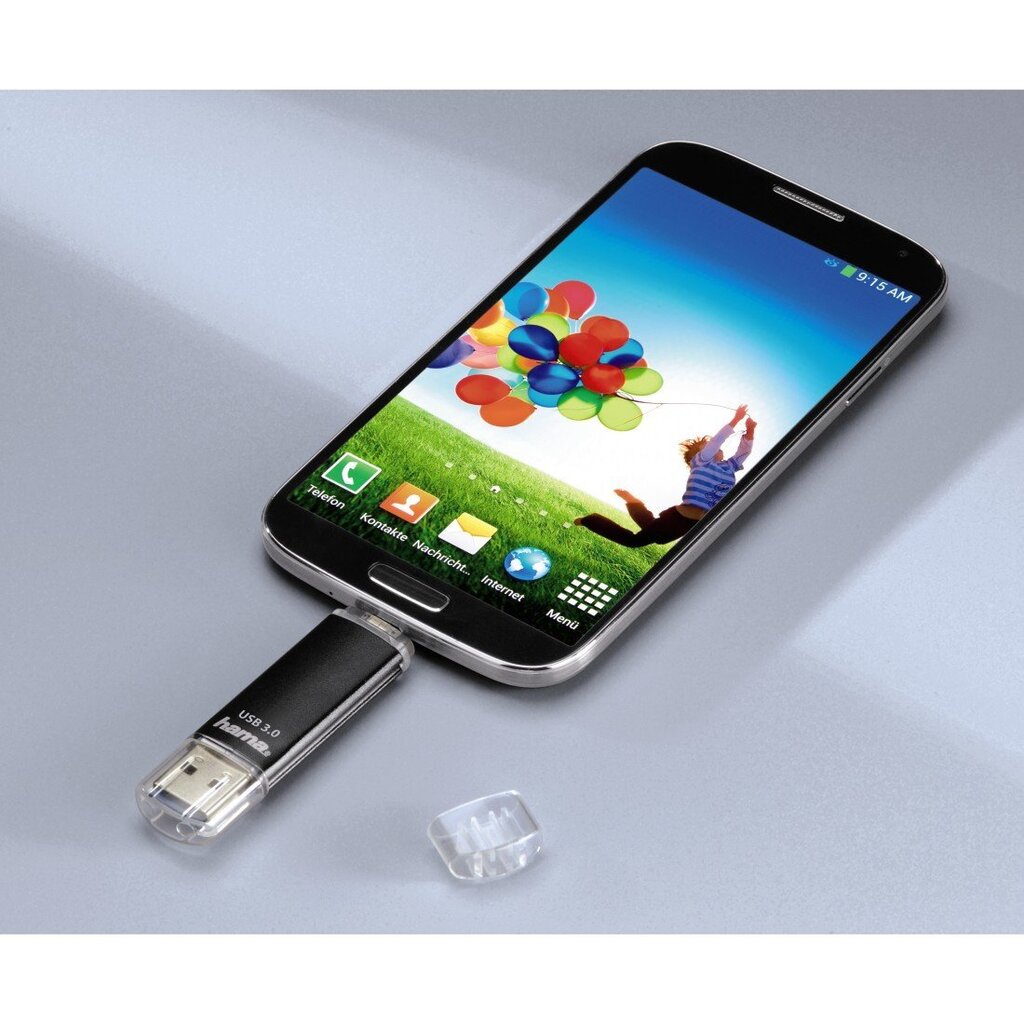 Mälupulk USB / micro USB Hama Laeta Twin (32 GB) hind ja info | Mälupulgad | hansapost.ee