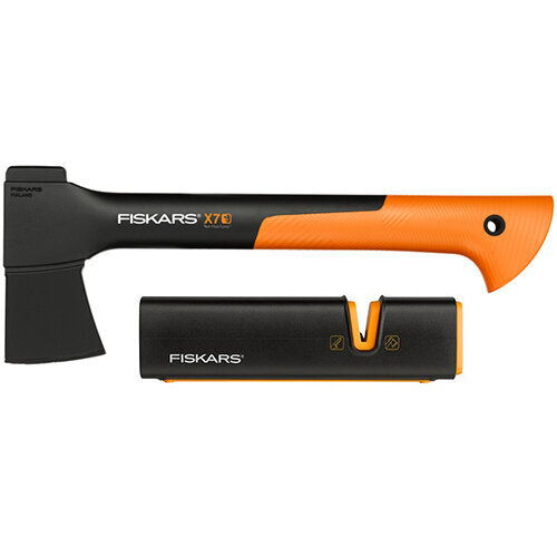 Ax Fiskars AX X7 XS + XSharp teritaja price and information | Aiatööriistad | hansapost.ee