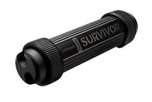 Mälupulk Corsair Survivor Stealth, 256GB, USB 3.0, hall hind ja info | Mälupulgad | hansapost.ee