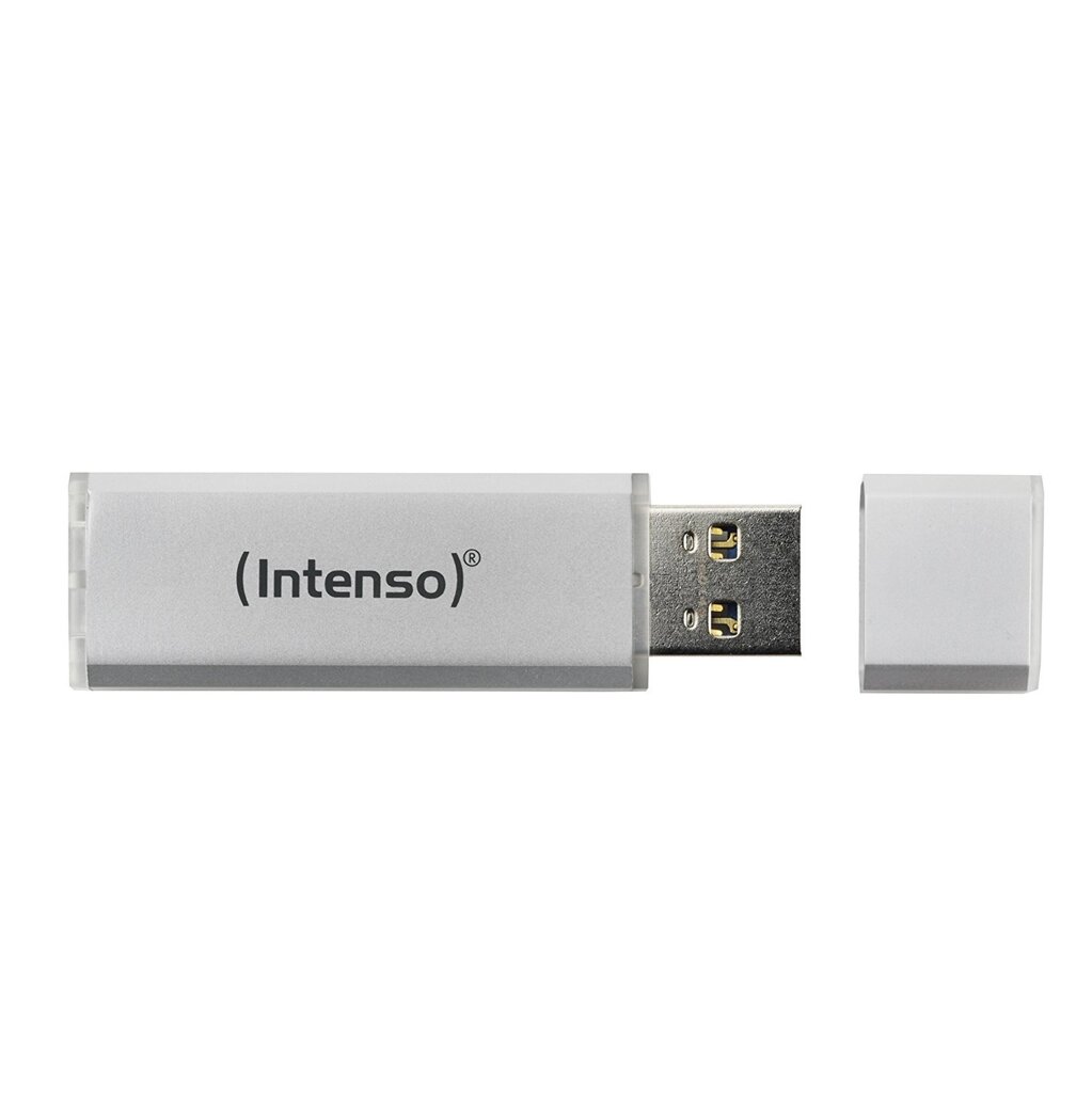 Intenso Alu Line hõbedane 64 GB USB-mälupulk 2.0 hind ja info | Mälupulgad | hansapost.ee
