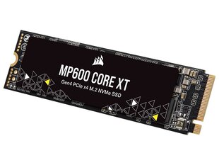 Corsair MP600 Core XT, 1TБ, NVMe M.2 цена и информация | Внутренние жёсткие диски (HDD, SSD, Hybrid) | hansapost.ee