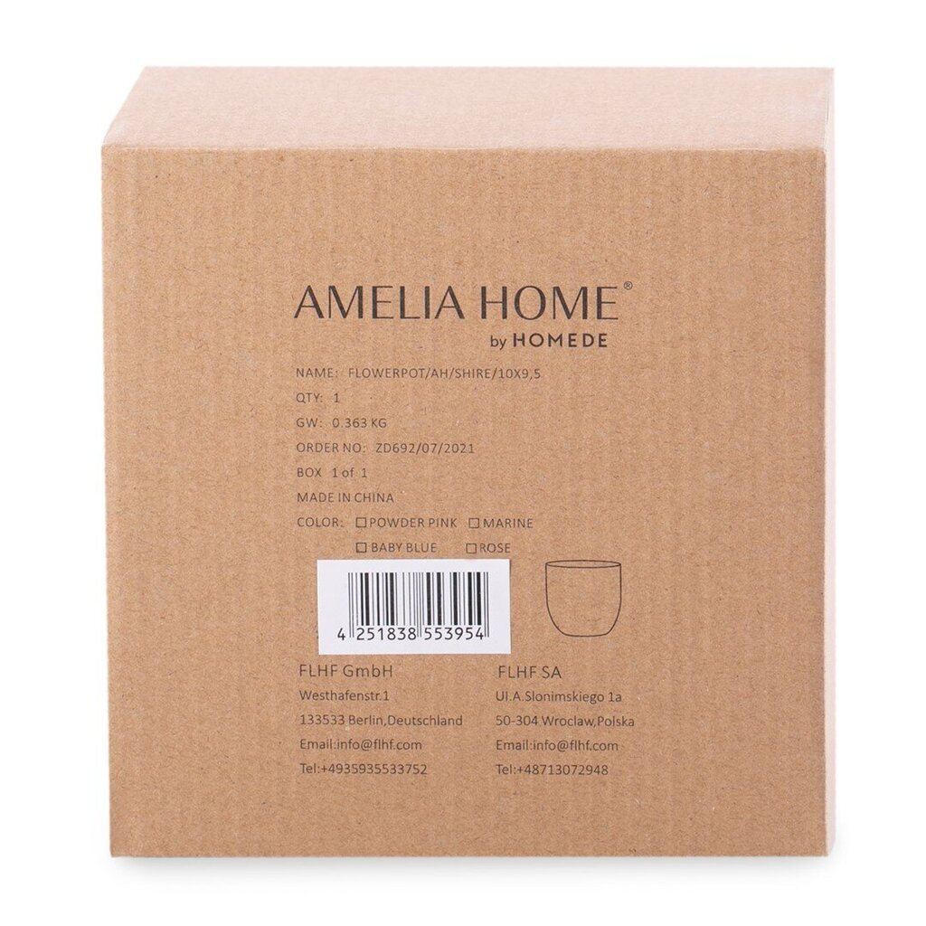 Amelia Home pott 9,5 cm цена и информация | Lillepotid | hansapost.ee