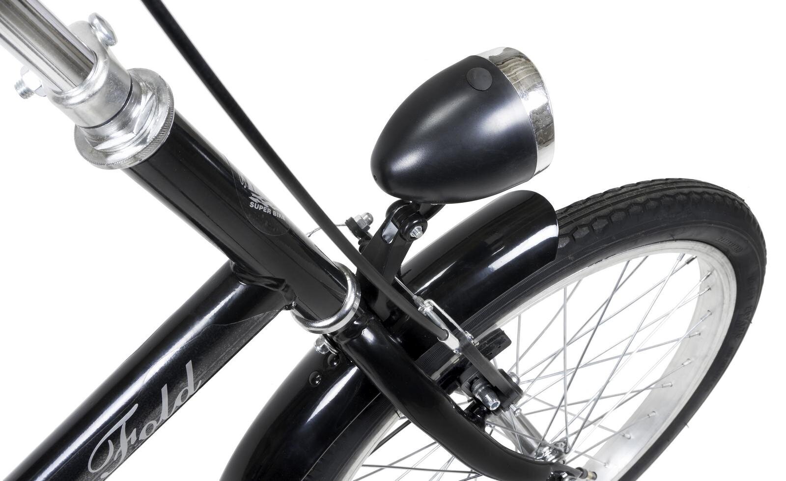 Kokkupandav jalgratas Azimut Fold 20" 2023, must цена и информация | Jalgrattad | hansapost.ee