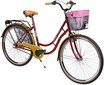 Jalgratas Azimut Holland Retro 28" 2023, punane цена и информация | Jalgrattad | hansapost.ee