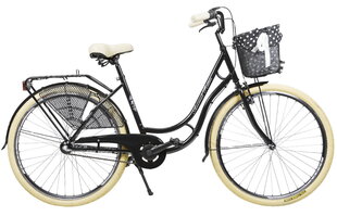 Велосипед Azimut Holland Retro 28" 2023, черный цвет цена и информация | Велосипеды | hansapost.ee