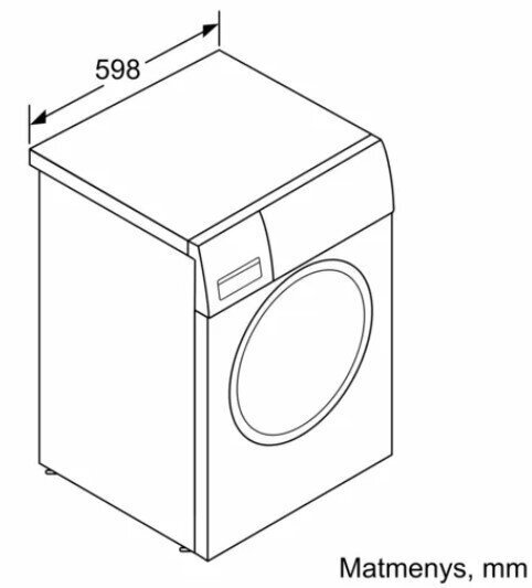 Bosch WGG254AMSN hind ja info | Pesumasinad | hansapost.ee