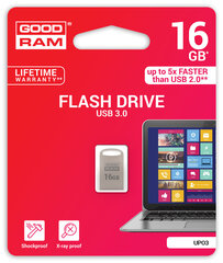 Mälupulk Goodram UPO3 16GB USB 3.0 hind ja info | Mälupulgad | hansapost.ee