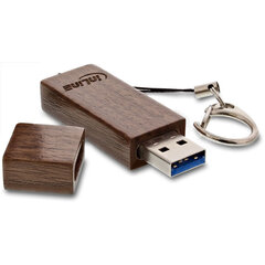 USB-накопитель InLine 35064W 64 Гб USB 3.0, с брелоком для ключей, цвет орехового дерева   цена и информация | USB накопители | hansapost.ee