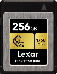 Lexar mälukaart CFexpress 256GB Professional R1750/W1000 hind ja info | Fotoaparaatide mälukaardid | hansapost.ee