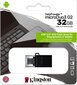 USB3 mälupulk.2/32GB DTDUO3G2/32GB KINGSTON цена и информация | Mälupulgad | hansapost.ee
