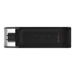 Kingston DataTraveler 70 64GB USB 3.0 цена и информация | USB накопители данных | hansapost.ee