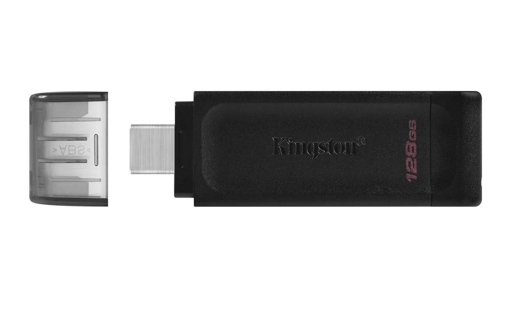 MEMORY DRIVE FLASH USB-C 128GB/DT70/128GB KINGSTON hind ja info | Mälupulgad | hansapost.ee