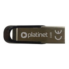 Флэш-память Silver Platinet S-DEPO PMFMS64, USB 2.0, 64 ГБ цена и информация | USB накопители данных | hansapost.ee