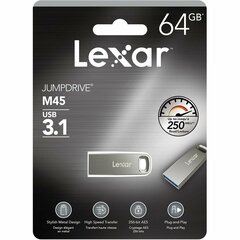 Lexar LJDM45-64GABSL цена и информация | USB накопители данных | hansapost.ee