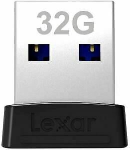 Lexar Flash drive JumpDrive S47 32 GB, USB 3.1, Black, 250 MB цена и информация | Mälupulgad | hansapost.ee