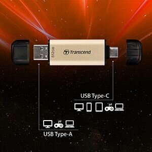 Transcend JetFlash 930C 512GB hind ja info | Mälupulgad | hansapost.ee
