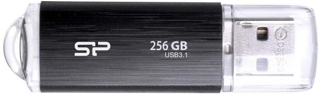 Silicon Power mälupulk 256GB Blaze B02, must цена и информация | Mälupulgad | hansapost.ee