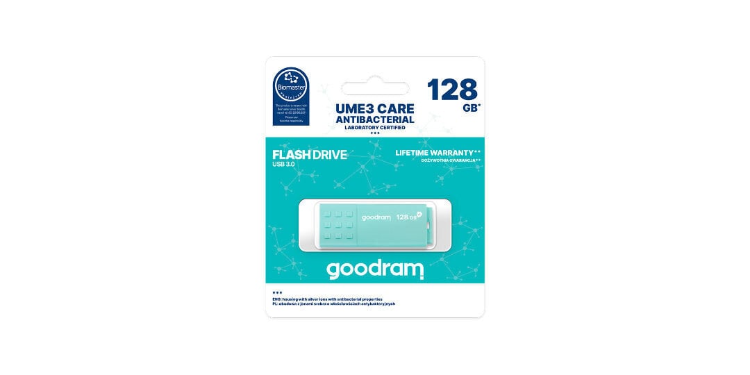 USB 3.0 mälupulk 128GB Goodram UME3-1280CRR11 цена и информация | Mälupulgad | hansapost.ee