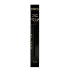 Kahepoolne silmapliiats Makeup Revolution London Awesome Dual Eyeliner Kohl and Flick 1.18 g цена и информация | Тушь, средства для роста ресниц, тени для век, карандаши для глаз | hansapost.ee