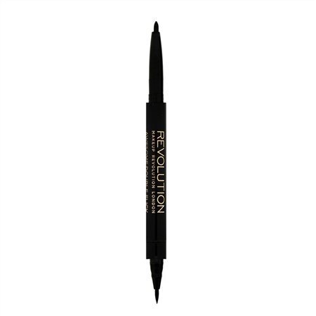 Kahepoolne silmapliiats Makeup Revolution London Awesome Dual Eyeliner Kohl and Flick 1.18 g цена и информация | Lauvärvid, ripsmetušid ja silmapliiatsid | hansapost.ee