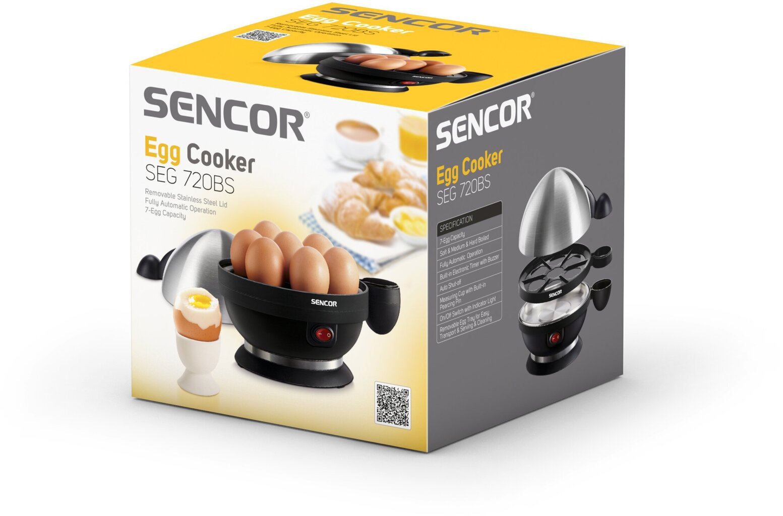 Munakeetja Sencor SEG 720BS hind ja info | Muu köögitehnika | hansapost.ee