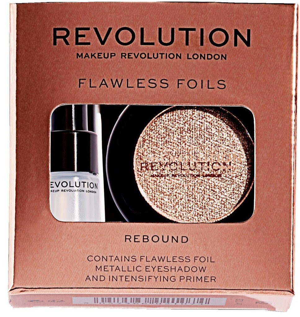 Lauvärv Makeup Revolution London Flawless Foilsto 2 g, Rebound hind ja info | Lauvärvid, ripsmetušid ja silmapliiatsid | hansapost.ee