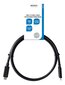 Deltaco USBC-1402-LSZH USB-C/USB-C, 1m цена и информация | Mobiiltelefonide kaablid | hansapost.ee