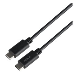 Deltaco USBC-1402-LSZH USB-C/USB-C, 1м цена и информация | Borofone 43757-uniw | hansapost.ee