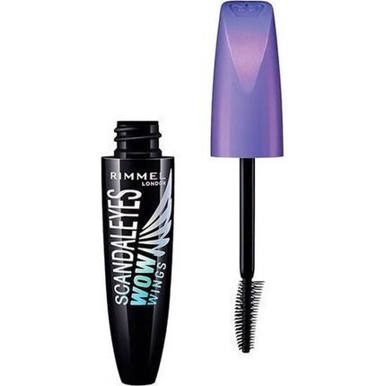 Ripsmetušš Rimmel London Scandaleyes Wow Wings 12 ml, 003 Extreme Black цена и информация | Lauvärvid, ripsmetušid ja silmapliiatsid | hansapost.ee