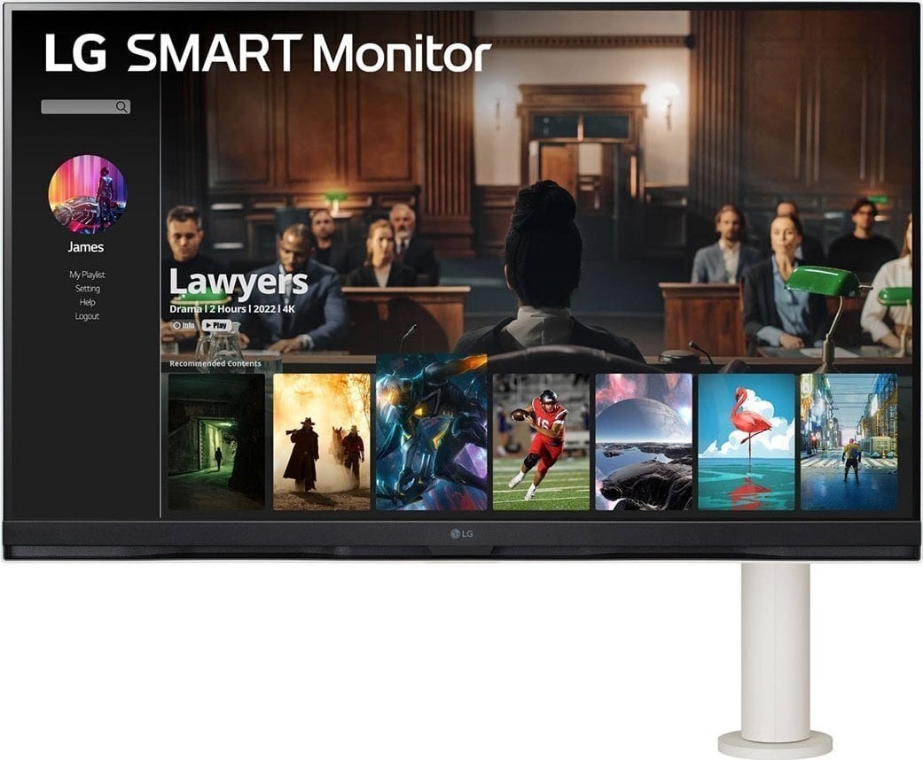 LG 32SQ780S-W цена и информация | Monitorid | hansapost.ee