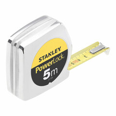 Сантиметр Stanley Powerlock (5 м x 19 мм) цена и информация | Механические инструменты | hansapost.ee
