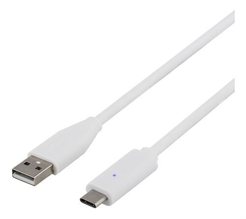 Deltaco USBC-1009 USB 2.0, 1m цена и информация | Mobiiltelefonide kaablid | hansapost.ee